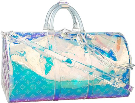 louis vuitton prism keepall 50|louis vuitton keepall bag.